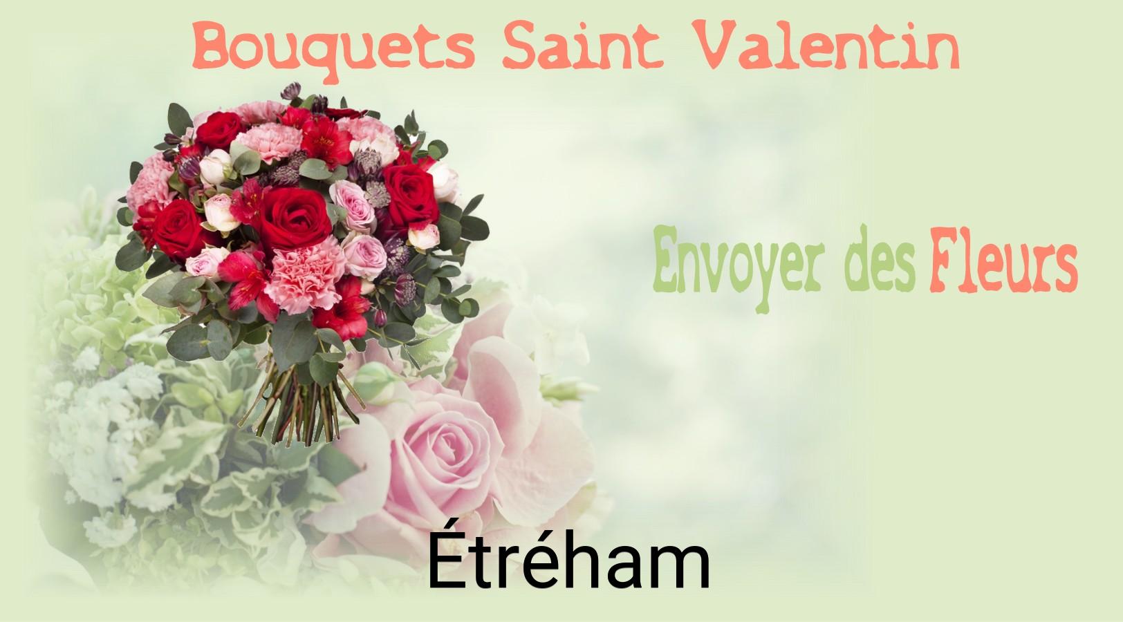 Roses de Saint-Valentin livrées à Étréham